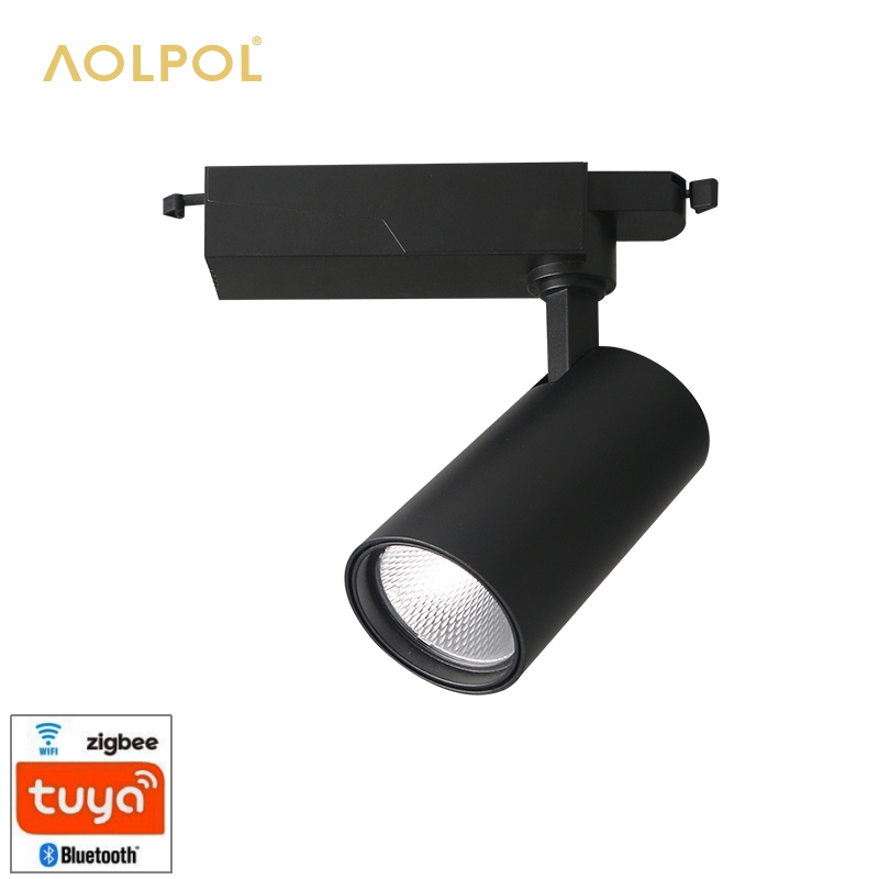 High Quality Led Track Lights High Lumen Ra80 COB Spot Light 15W 25W 30W 35W 40W Track Lighting zigbee/WIFI/tuya/Bluetooth